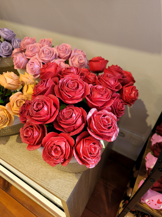Rose rouge éternelle ♥