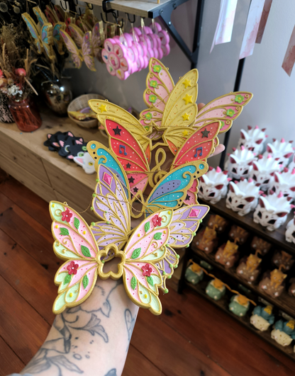 Paire d'ailes ( à suspendre ) 🦋