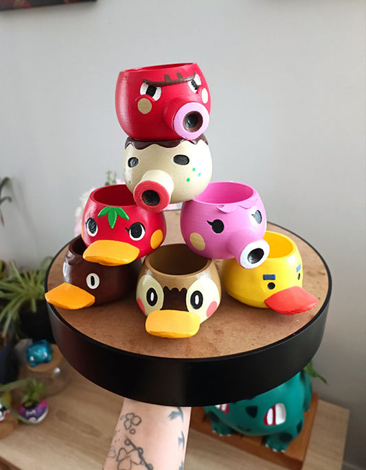 Petit Pot Poulpe/Canard - Animal Crossing
