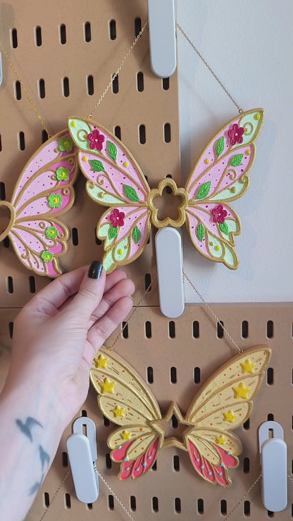 Paire d'ailes ( à suspendre ) 🦋